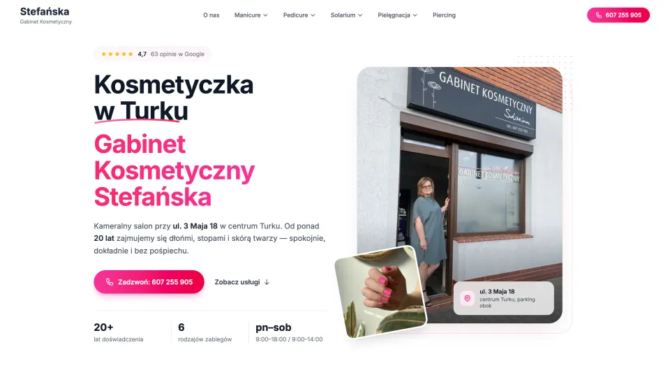 Gabinet Kosmetyczny Stefańska